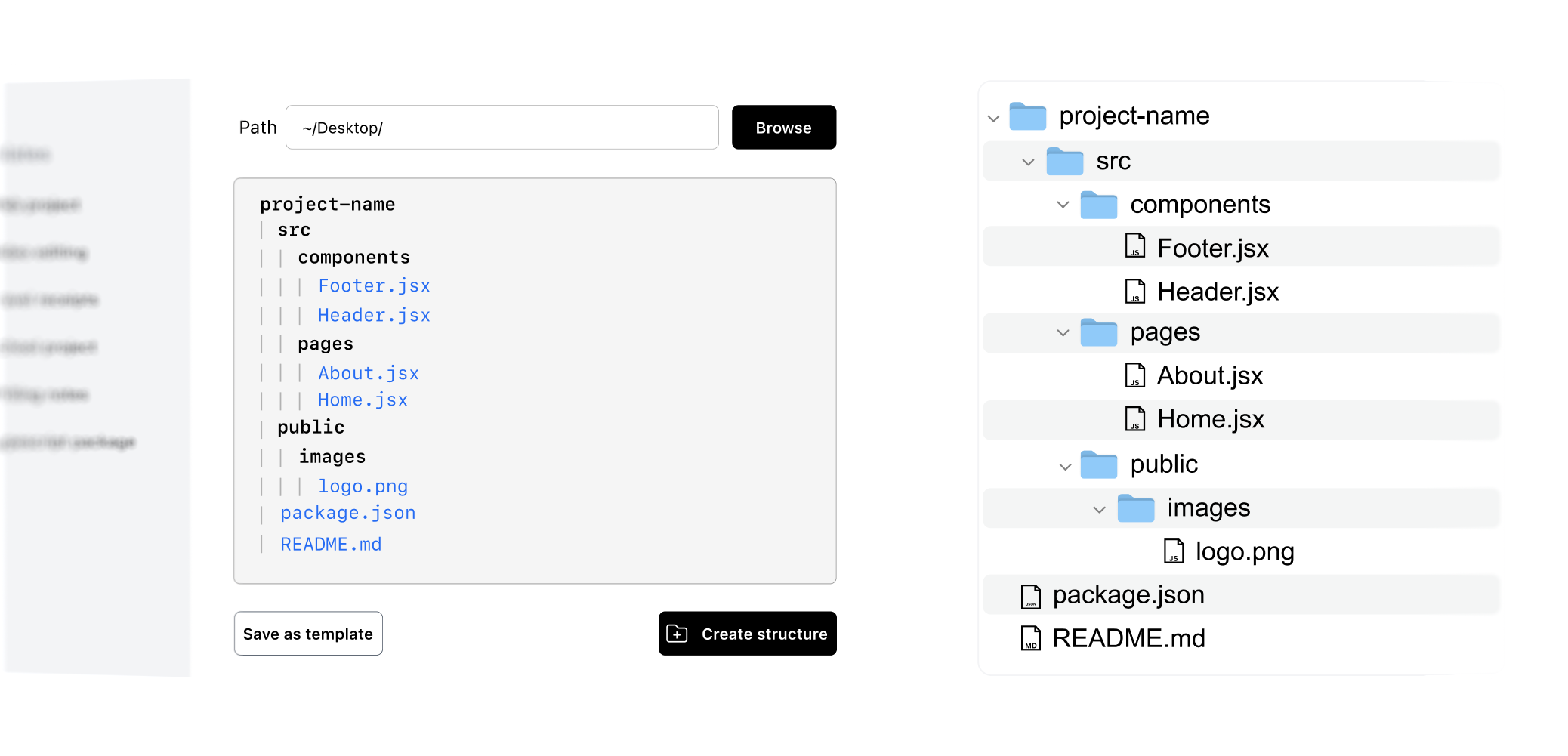 Intuitive Text-Based Structure